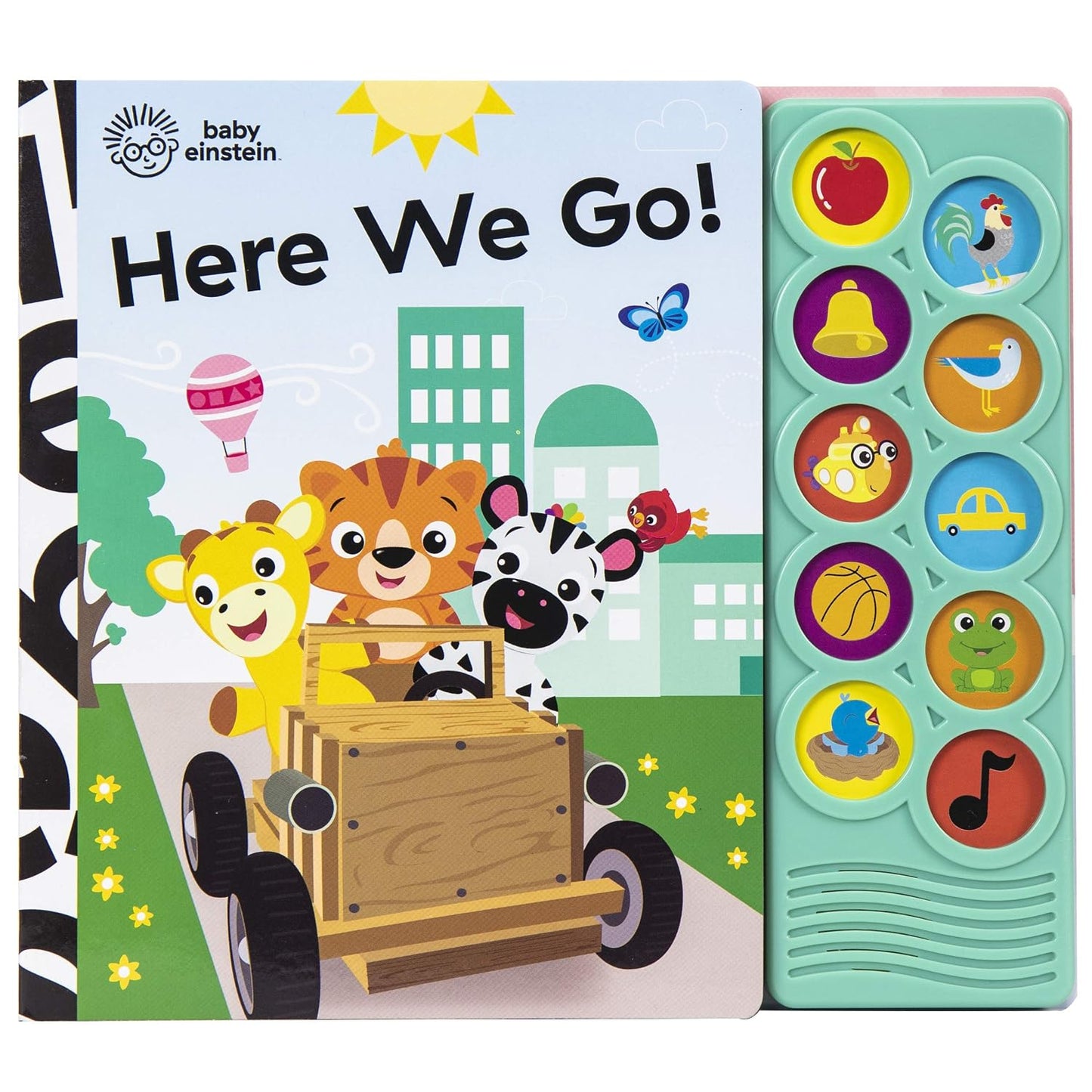 Baby Einstein - Here We Go! 10-Button Sound Book