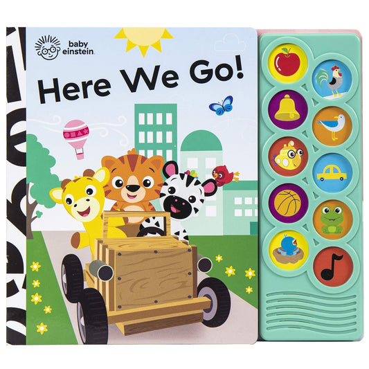 Baby Einstein - Here We Go! 10-Button Sound Book