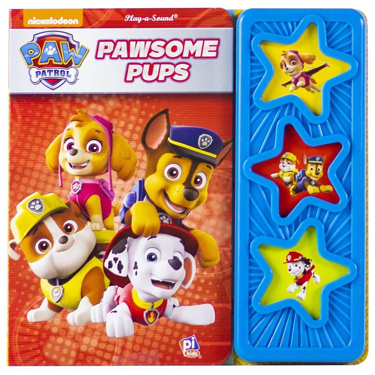 Nickelodeon PAW Patrol PAWSOME Pups 3 Button Star Sound Book