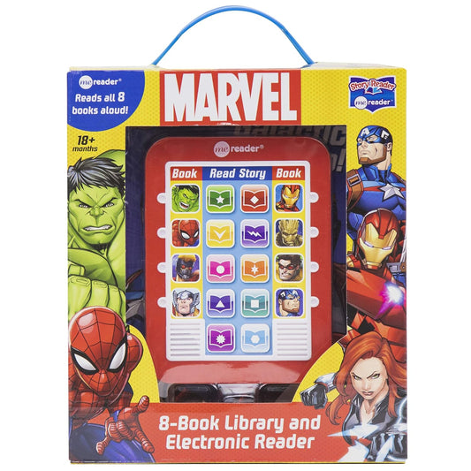 Marvel Super Heroes Spider-man, Avengers, Guardians, and More! - Me Reader Electronic Reader with 8 Book Library