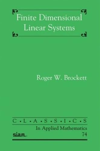 Finite Dimensional Linear Systems