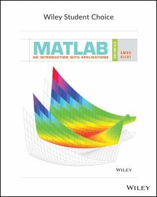 An Introduction to Numerical Methods Using MATLAB